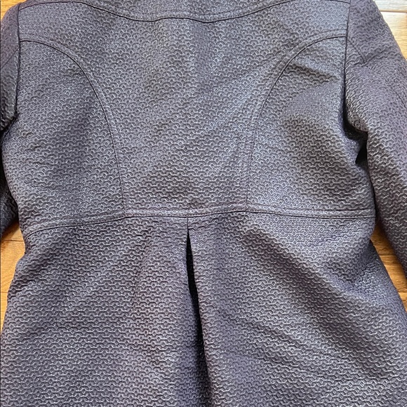 Burberry Dark Purple Trench Coat Size 38 - Picture 7 of 11